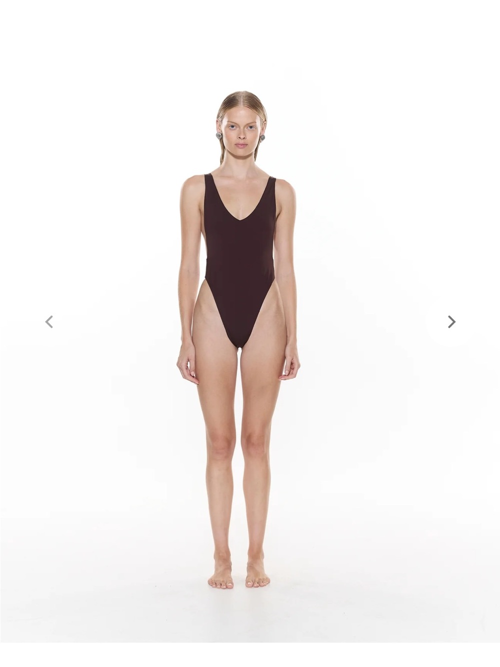 Myra Swim in Burgundy